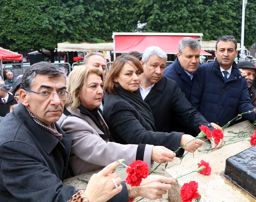 İsmet İnönü’yü andılar