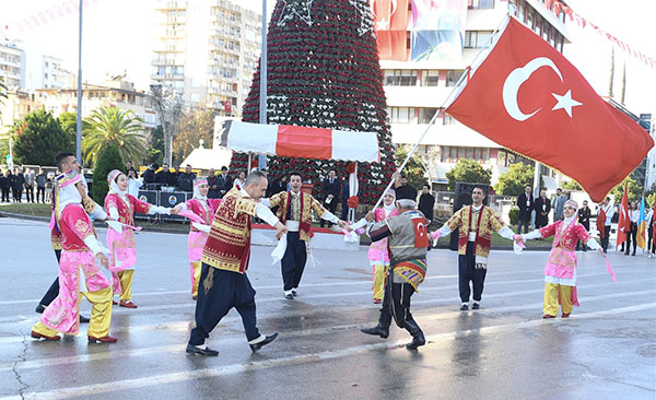 Adana'da kurtuluş coşkusu