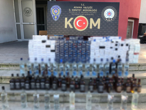 Adana'da kaçakçılık operasyonu