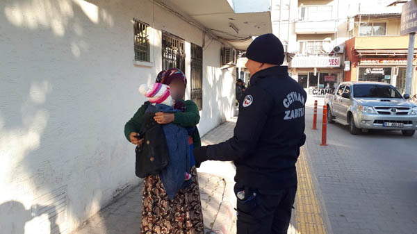 Ceyhan'da dilenci operasyonu
