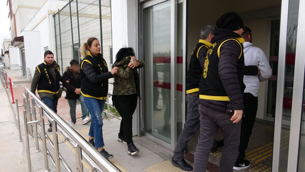Rezidansa aşk kurşununa 3 tutuklama