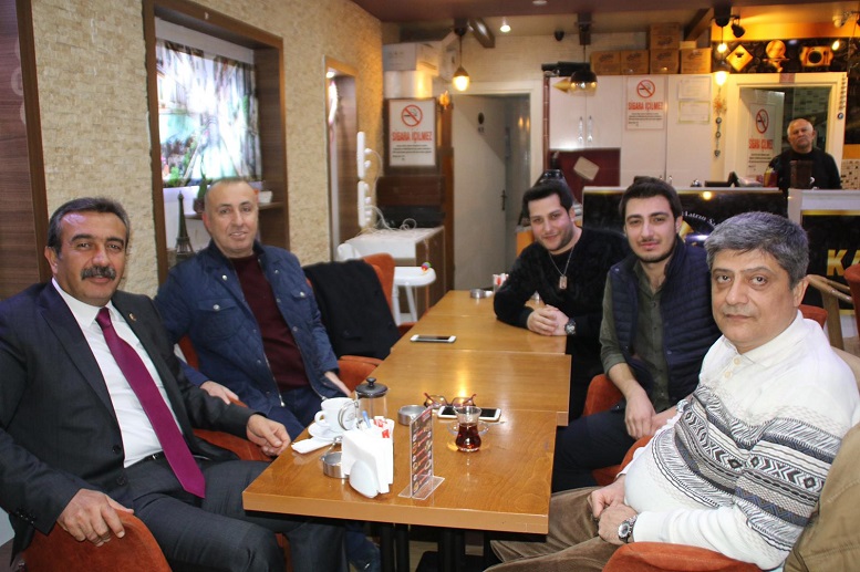 Çetin’den Kırk Zade’ye ziyaret