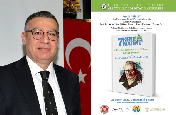 Yaşar Kemal, 29 Şubat’ta Adana‘da anılacak