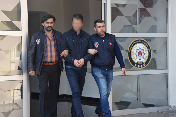 Hükümlü polisten kaçamadı