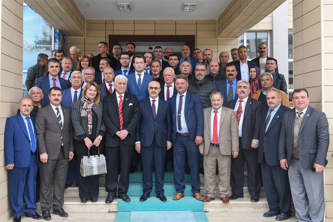 Kıbrıslı muhtarlar Adana’da