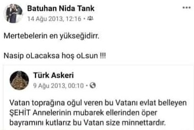 Şehidin paylaşımları yürek dağladı
