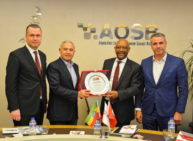 Etiyopya Büyükelçisi AOSB’de