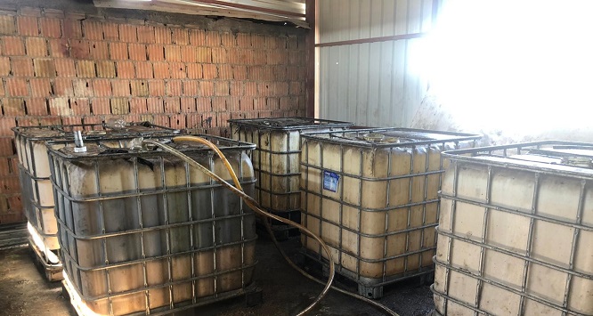 2 bin litre kaçak akaryakıt ele geçirildi
