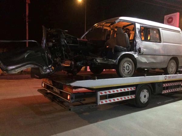 Mersin’de trafik kazası: 4 yaralı