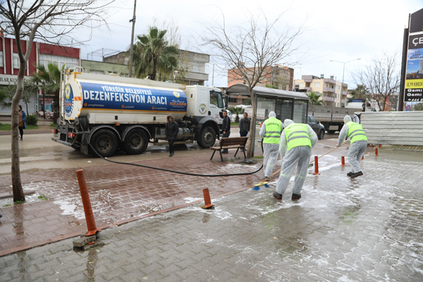 Yüreğir'de korona önlemleri artırıldı
