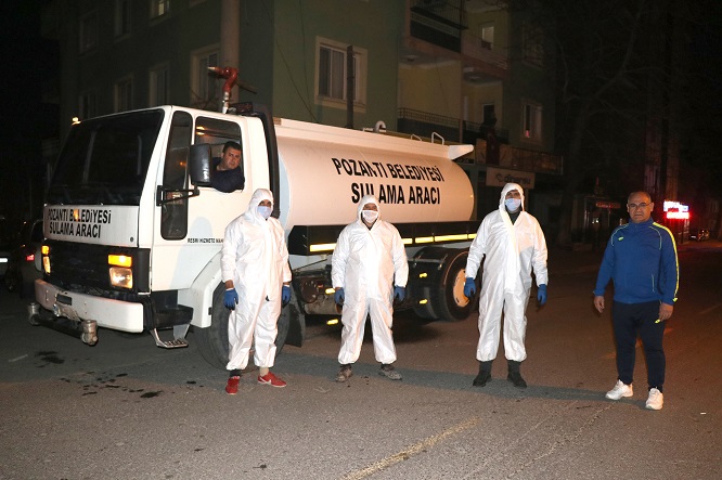 Pozantı Belediyesi koronaya savaş açtı