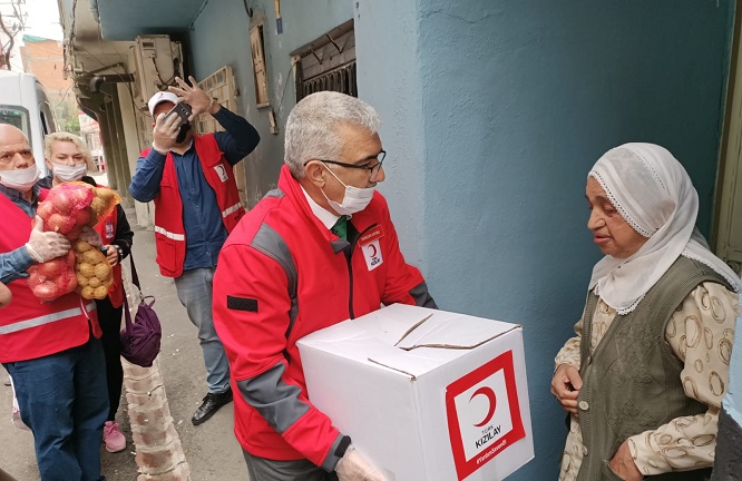 Yeter ki evde kalın Kızılay yanınızda