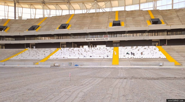 Adana’nın yeni stadyumunda sona gelindi