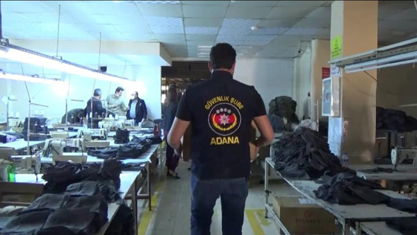 Adana'da kaçak maske operasyonu