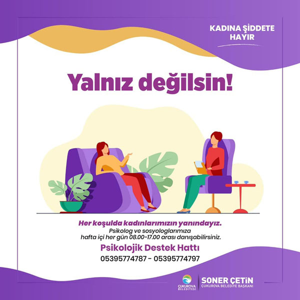 Kadınlara psikolojik destek