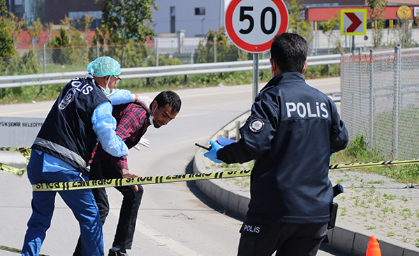 Korona virüs testi pozitif çıkınca, hastaneden kaçtı