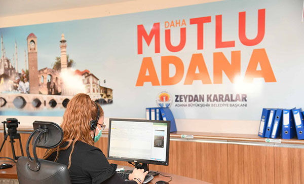 Büyükşehir günde 13 bin çağrıya cevap veriyor