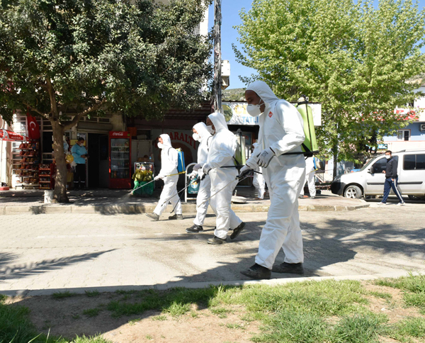 Büyükşehir'den korona mücadelesi