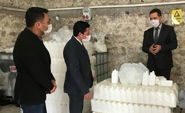 Herkese yetecek dezenfekte uygulaması