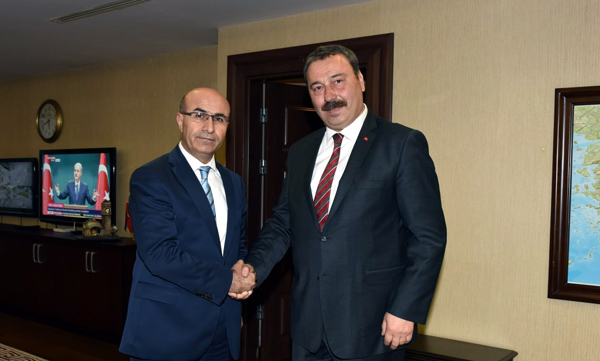 Emniyet Müdürü Osman Ak’tan, Vali Demirtaş’a Ziyaret