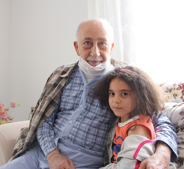 Burhan amca devletten yardım bekliyor