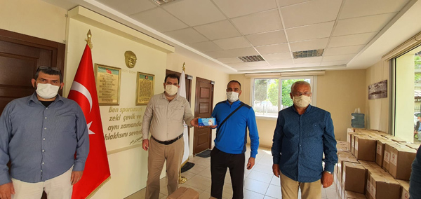 ASKF, kulüplere maske dağıtımına başladı