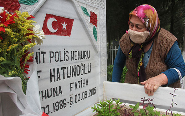 Şehit annesi oğluna aylar sonra kavuştu