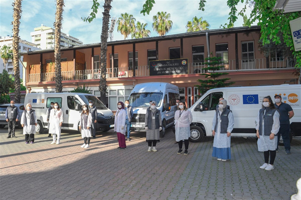 Mevsimlik tarım işçilerine mobil sağlık hizmeti