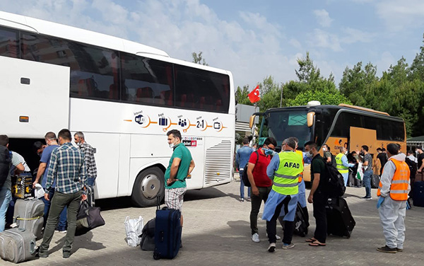 Karantina süresi dolan 179 kişi evlerine gönderildi