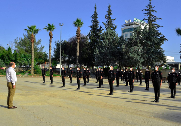 Aktaş'tan sosyal mesafeli denetleme