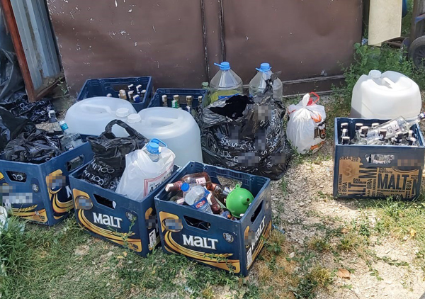 Adana'da kaçak içki operasyonu