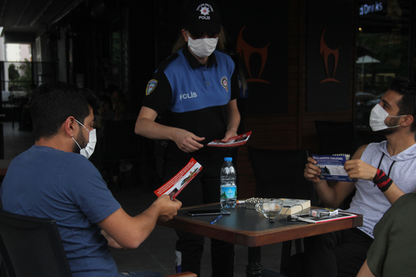 Kafe ve restoranlarda yeni normalleşme denetimi