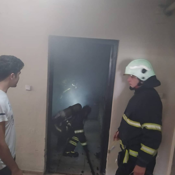 Bodrumda çıkan yangın korkuttu
