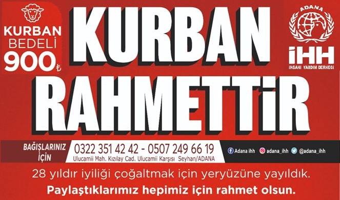 Adana İHH 2020 Yılı Kurban Organizasyonunu Başlattı