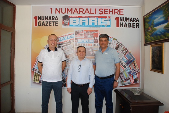 Kemal Derin'den gazetemize ziyaret