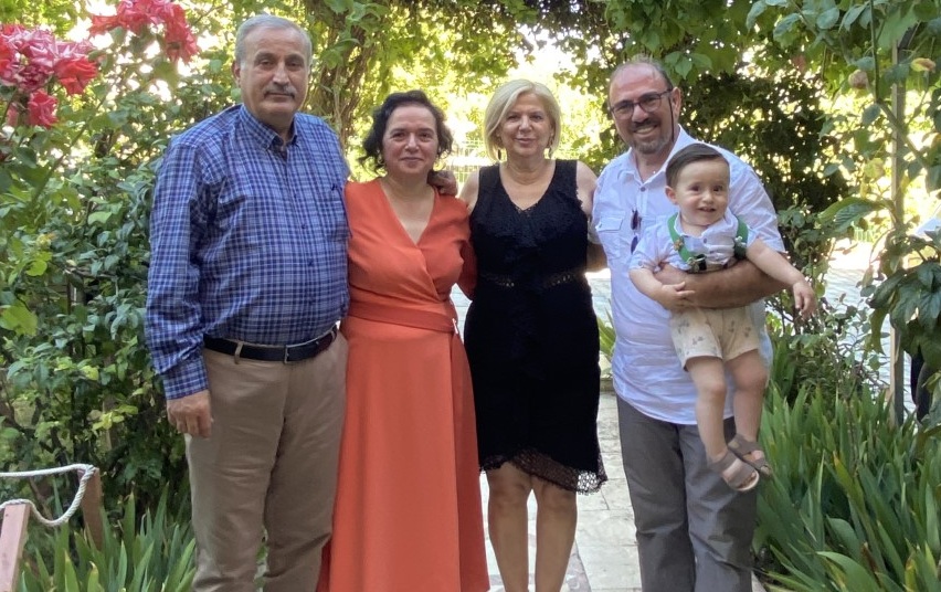 Mithat Kuşdemir ve Abdullah Algün'ün torunu 1 yaşında