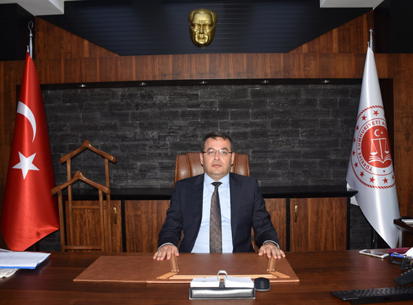 Başsavcısı Bilal Gümüş göreve başladı