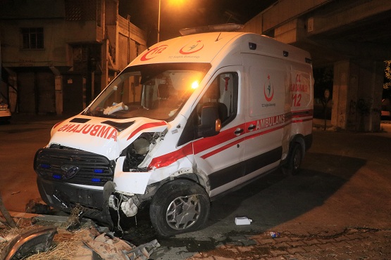 AMBULANS KAZASI: 1 YARALI