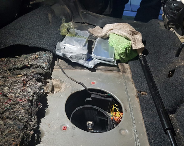 Yakıt deposunda kaçak telefon ele geçirildi