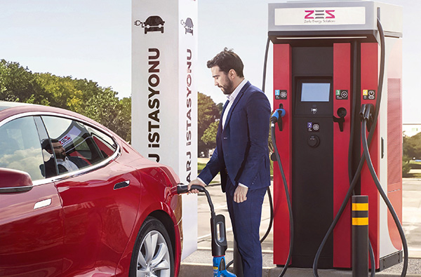 Elektrikli otomobil şarj istasyonlarının sayısı artıyor
