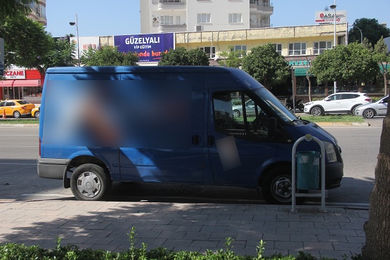 Kargo aracında hırsızlık