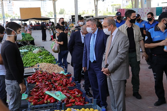 Adana’da korona denetimleri