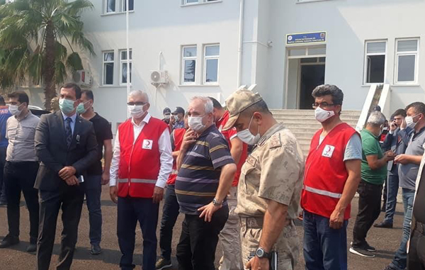 Kızılay yangın bölgesinde