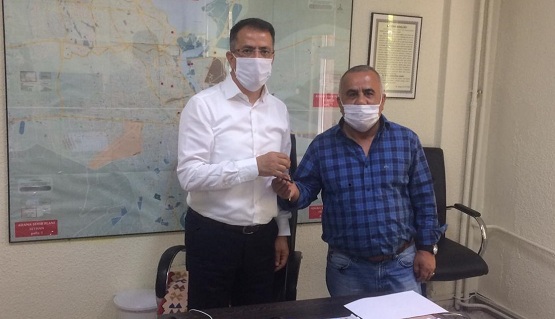 Çınar, Müdür Çintimar’ı ziyaret etti