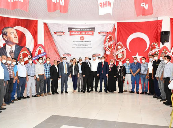MHP Sailmbeyli İlçe Başkanı Esentürk güven tazeledi