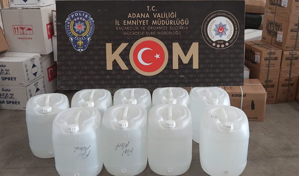Adana’da kaçakçılık operasyonu