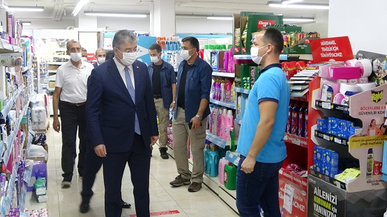 Validen korona virüs tedbirleri denetimi