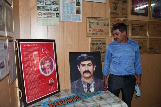 Şehit öğretmen Buminhan Temizkan anıldı