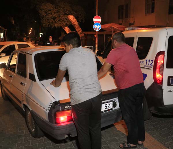 16 yasındaki genç polisten kaçarken yakalandı