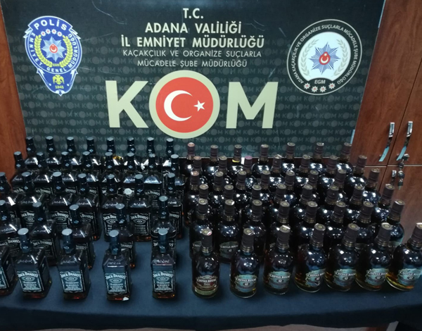 Adana’da kaçakçılık operasyonu